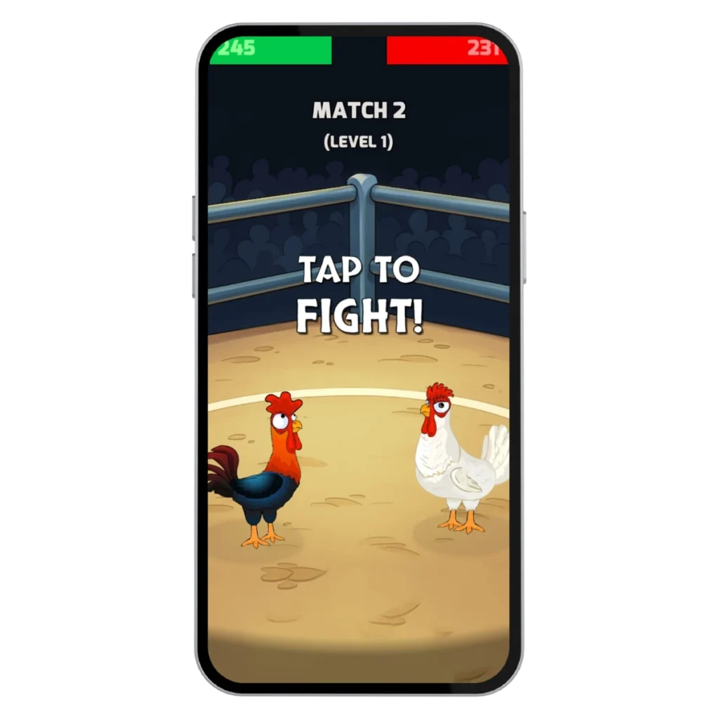 MManok Na Pula Mod APK Chicken Fighters Characters MATCH 2