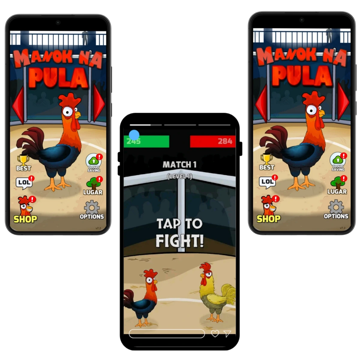 Manok Na Pula Mod APK Chicken Fighters Characters