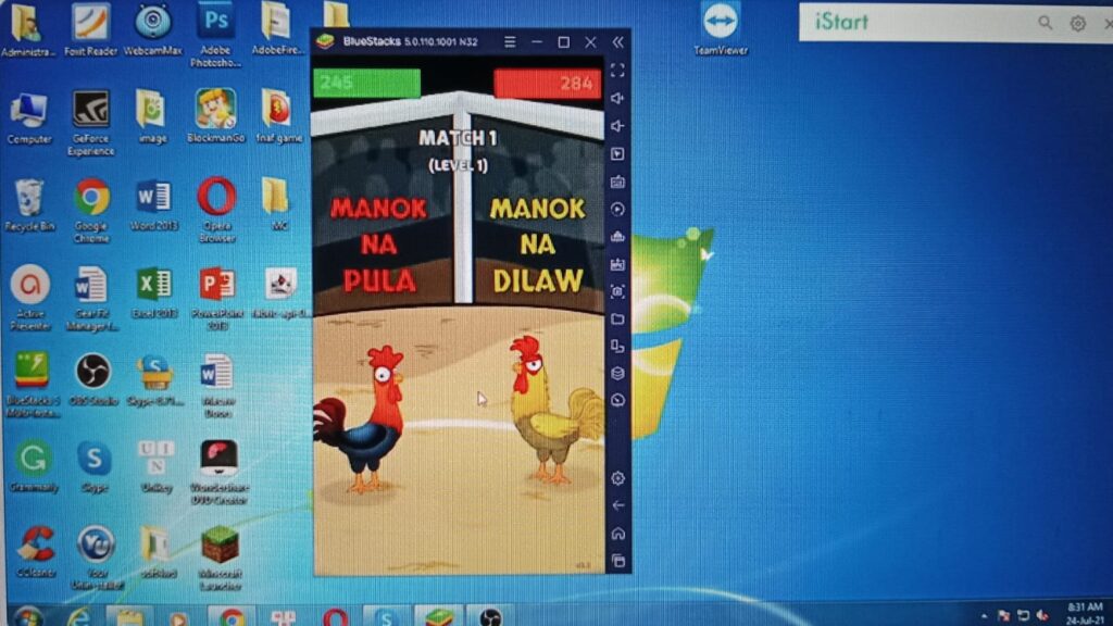 Manok Na Pula on Pc Battle Arena