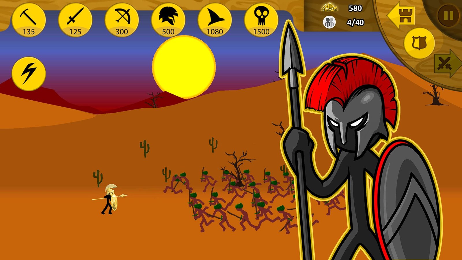 Stick War Legacy Mod APK gameplay