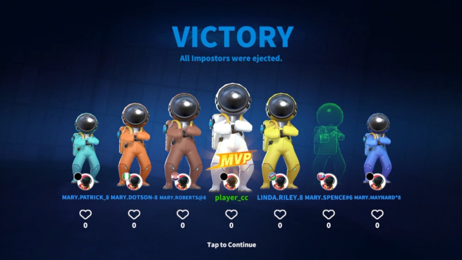 Super Sus Mod APK skins